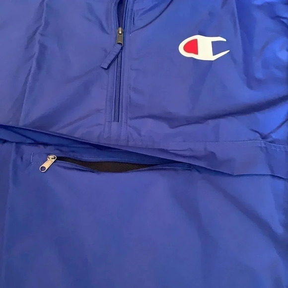 Champion Packable Jacket Blue Men’s Size XL NWT - Picture 8 of 12